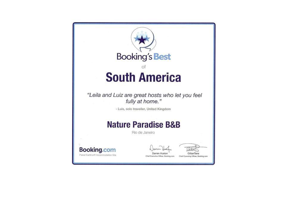 Nature Paradise Boutique Hotel Rio de Janeiro Exterior foto
